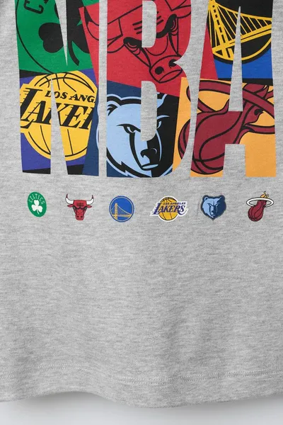 Пижама NBA — несколько команд, для возраста 6–14 лет, marl — фото 6