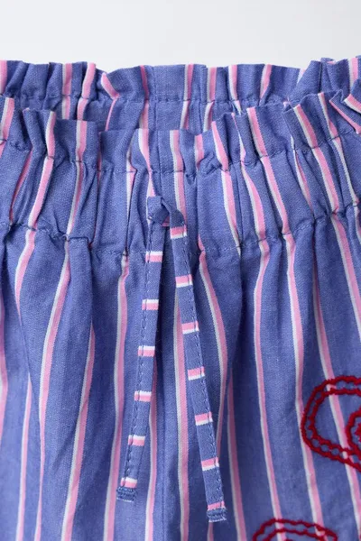 SISSEL EDELBO X KIDS BERMUDA SHORTS, Синий — фото 5