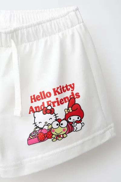 Шорты BERMUDA HELLO KITTY AND FRIENDS © SANRIO, Белый — фото 3