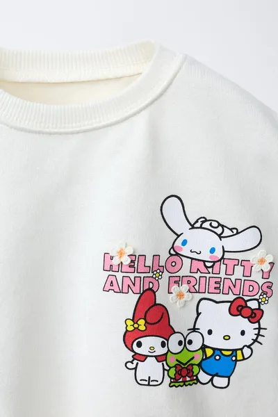 Свитер HELLO KITTY AND FRIENDS © SANRIO, Белый — фото 3