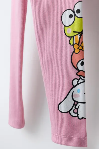 Риббид леггинсы Hello Kitty и друзья © Sanrio, Розовый — фото 4