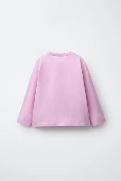 GABY´S DOLLHOUSE ® DREAM WORKS Т-shirt с тиснением, Сиреневый — фото 2