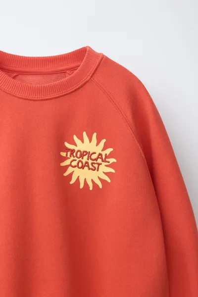SUN свитшот, Оранжевый — фото 3