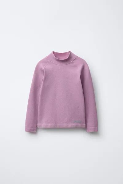 Блестящая дышащая футболка из коллекции SHINY BREATHABLE SKI, PINK / MAUVE — фото 2