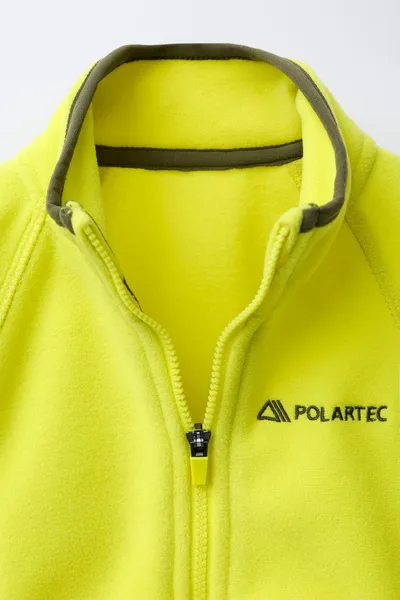 Куртка из флиса POLARTEC® SKI COLLECTION, Жёлтый, флис — фото 3