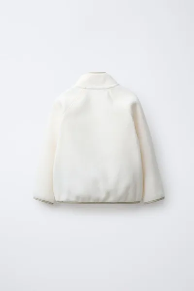 Куртка POLARTEC® FLEECE, Экрю, флис — фото 2