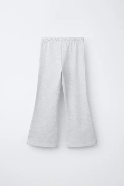 Брюки FLARE PLUSH, GREY marl — фото 3