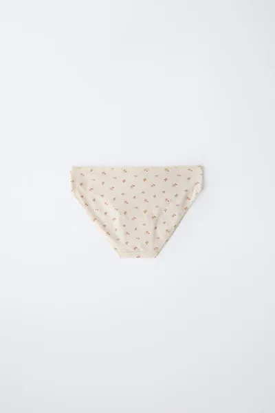 Трусы с цветочным принтом, 6 шт., для детей 6–14 лет / AGES 6-14 / SIX-PACK OF FLORAL BRIEFS, Dusty — фото 4