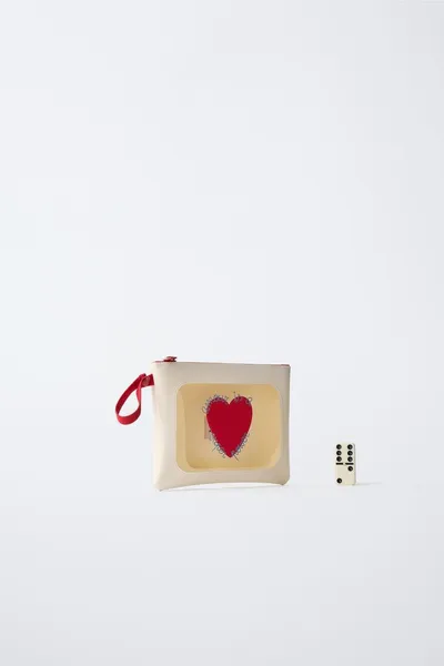 Косметическая сумка VALENTINE, ECRU WHITE — фото 6
