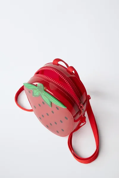 Рюкзак Strawberry Vinyl, Красный — фото 4