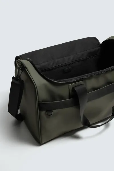 Резиновая дорожная сумка, Хаки-зелёный — фото 6