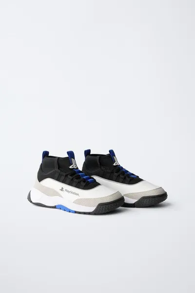 Кроссовки PLAYSTATION™ HIGH-TOP, Белый — фото 2