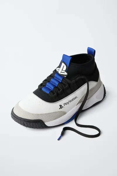 Кроссовки PLAYSTATION™ HIGH-TOP, Белый — фото 3