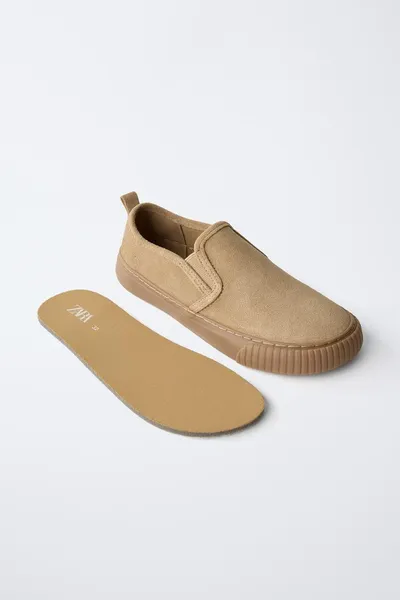 Кроссовки BAREFOOT LEATHER, Коричневый, воловья кожа — фото 4