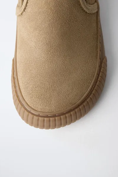 Кроссовки BAREFOOT LEATHER, Коричневый, воловья кожа — фото 5