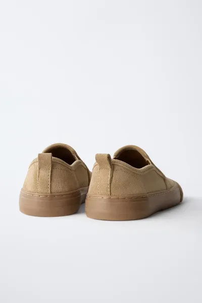 Кроссовки BAREFOOT LEATHER, Коричневый, воловья кожа — фото 7