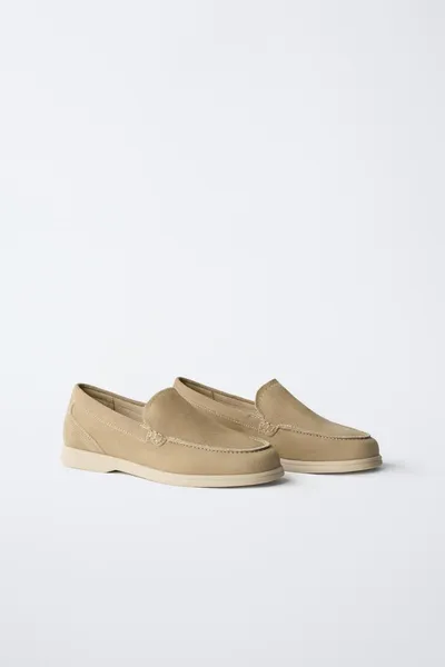 Кожаные деки, SAND BROWN, натуральная кожа — фото 2