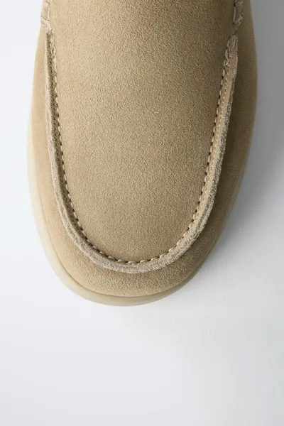 Кожаные деки, SAND BROWN, натуральная кожа — фото 6