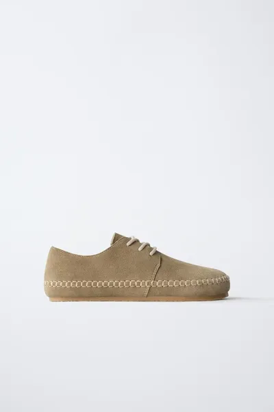 Кожаная обувь BAREFOOT, SAND BROWN, натуральная кожа — фото 2