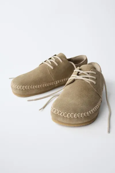 Кожаная обувь BAREFOOT, SAND BROWN, натуральная кожа — фото 7