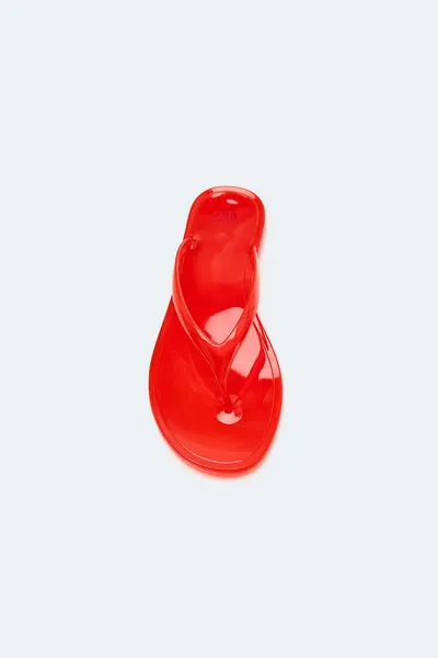 Сандалии LIMITED EDITION JELLY FLAT, Оранжевый — фото 4
