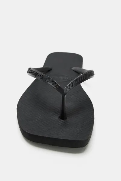 HAVAIANAS ® x ZARA сандалии, Чёрный — фото 4