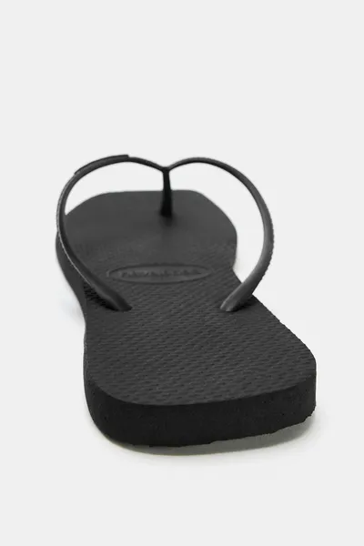 HAVAIANAS ® x ZARA сандалии, Чёрный — фото 5