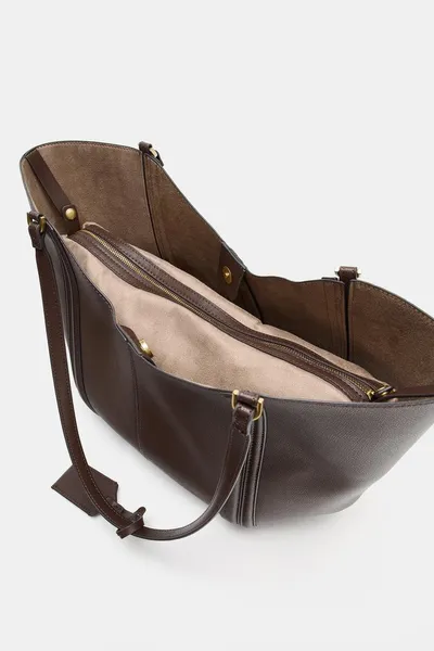 Сумка MAXI TOTE BAG, Коричневый — фото 3