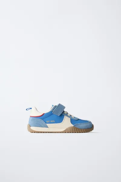 Кроссовки SPLIT SUEDE, Голубоватый, замша — фото 2