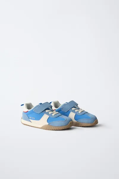 Кроссовки SPLIT SUEDE, Голубоватый, замша — фото 3