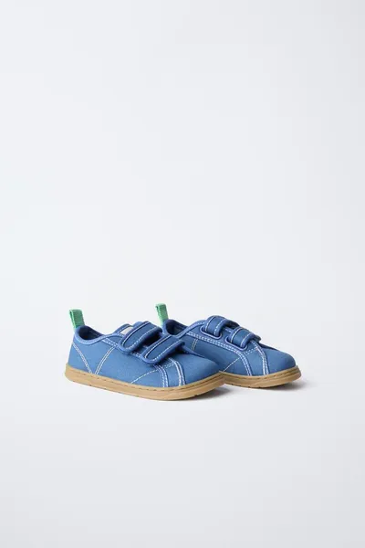 Кроссовки BAREFOOT, Синий, 90% хлопок — фото 4