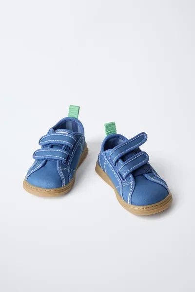 Кроссовки BAREFOOT, Синий, 90% хлопок — фото 8