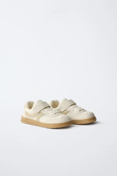 BAREFOOT MESH SNEAKERS, Light beige — фото 2
