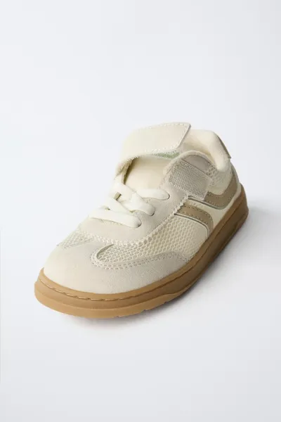 BAREFOOT MESH SNEAKERS, Light beige — фото 6