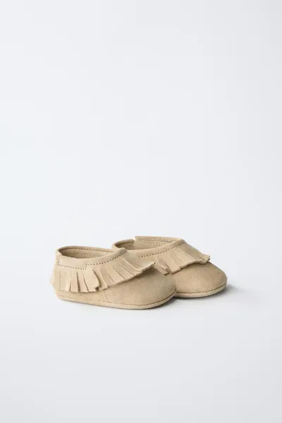 Кожаная обувь, SAND BROWN, натуральная коровья кожа, овчина — фото 2