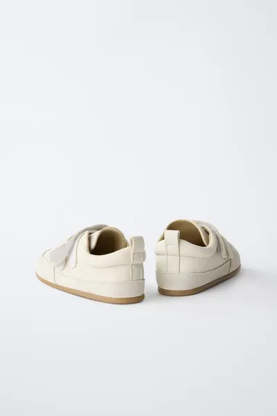 BAREFOOT кожаные кроссовки, SAND BROWN, кожа — фото 7