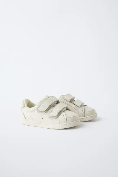 Кожаные кроссовки BAREFOOT STRAP, Белый, 100% натуральная кожа — фото 2