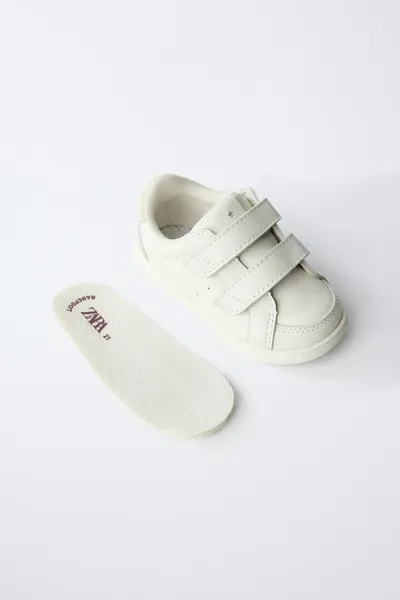 Кожаные кроссовки BAREFOOT STRAP, Белый, 100% натуральная кожа — фото 3