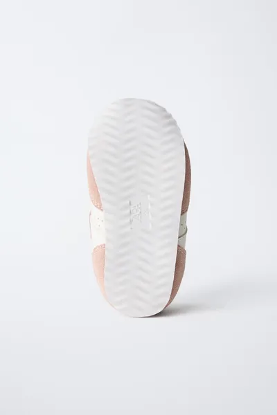 Кроссовки BAREFOOT, Розовый, кожа — фото 8