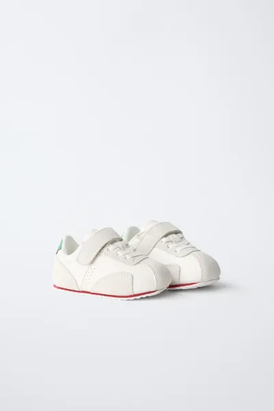 Кроссовки BAREFOOT, Многоцветные, кожаная комбинация — фото 2