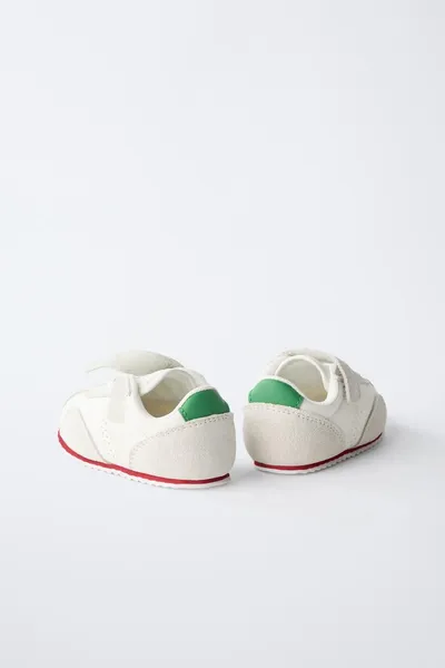 Кроссовки BAREFOOT, Многоцветные, кожаная комбинация — фото 7