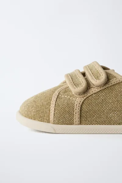 Сандалии на двух ремешках DOUBLE STRAP BAREFOOT PLIMSOLLS, Коричневый, 90% хлопок — фото 5