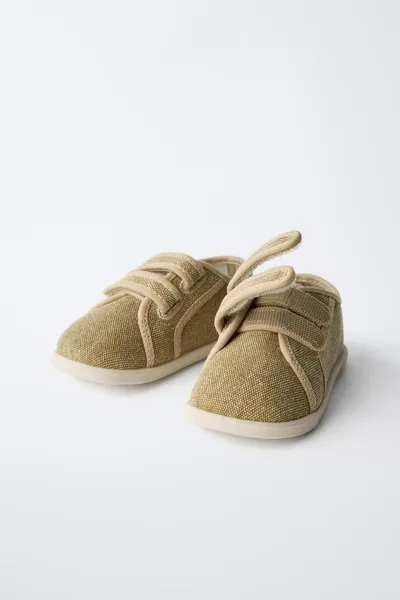 Сандалии на двух ремешках DOUBLE STRAP BAREFOOT PLIMSOLLS, Коричневый, 90% хлопок — фото 6