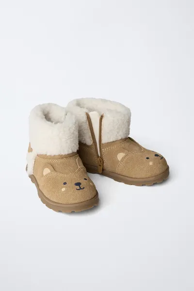 Ботильоны BAREFOOT с подкладкой, Коричневый — фото 4
