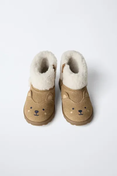 Ботильоны BAREFOOT с подкладкой, Коричневый — фото 5