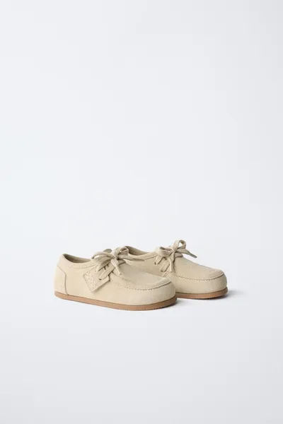 Кожаная обувь BAREFOOT, SAND BROWN, натуральная коровья кожа — фото 2