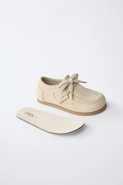 Кожаная обувь BAREFOOT, SAND BROWN, натуральная коровья кожа — фото 4
