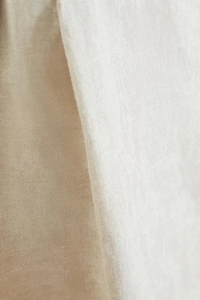 Занавеска из льна FADED LINEN VALANCE SHEET, Светло-бежевый — фото 3