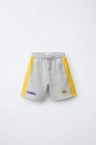 NBA — LOS ANGELES LAKERS плюшевые шорты BERMUDA SHORTS