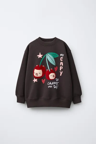 FLOCK CHERRY CAPYBARA CAPYFUN © свитшот